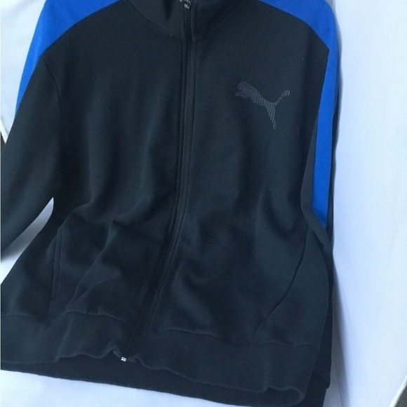 puma LONG SLEEVES ZIPPER UP JACKET SIZE LARGE - Picture 1 of 5